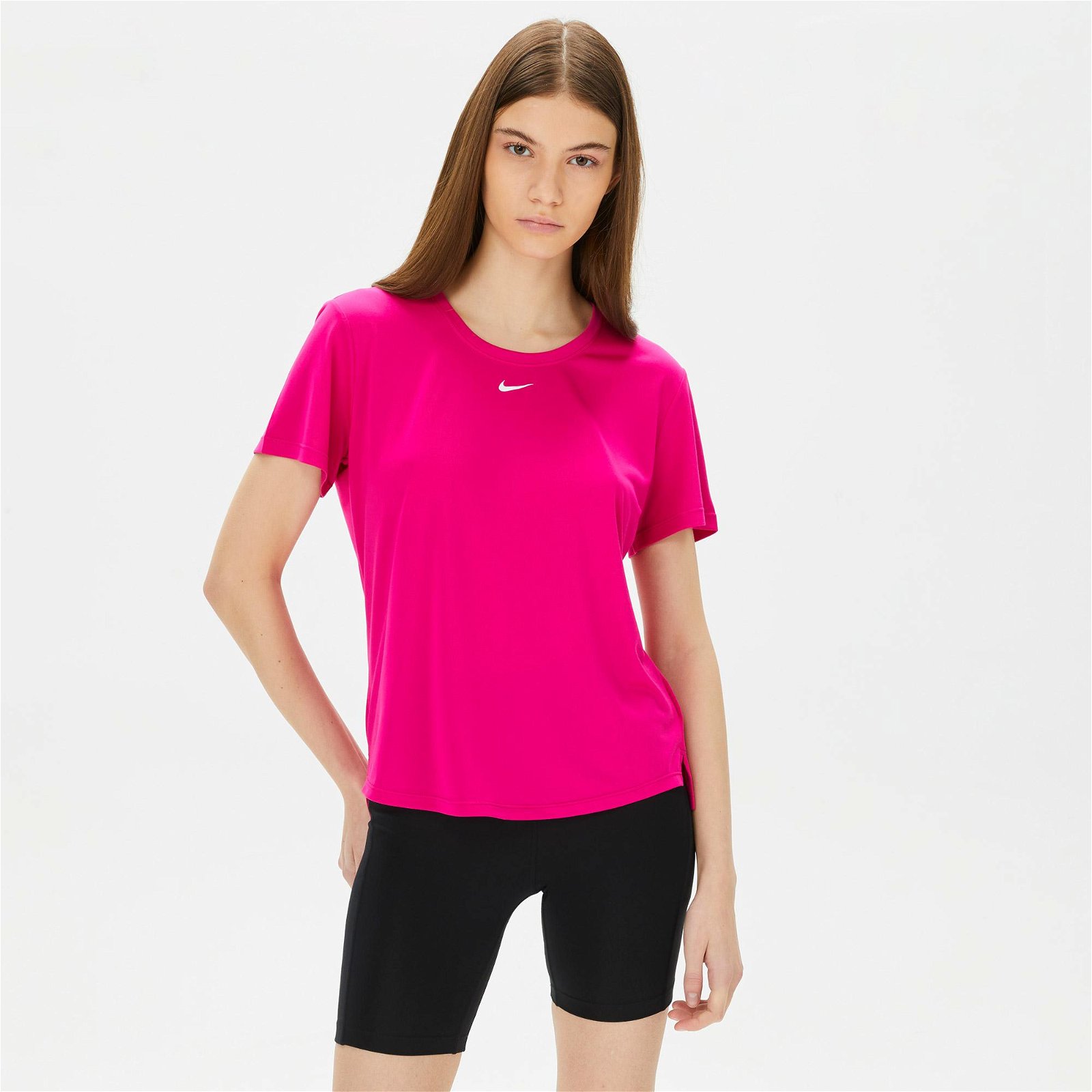 Nike Dri-FIT One Kadın Pembe T-Shirt