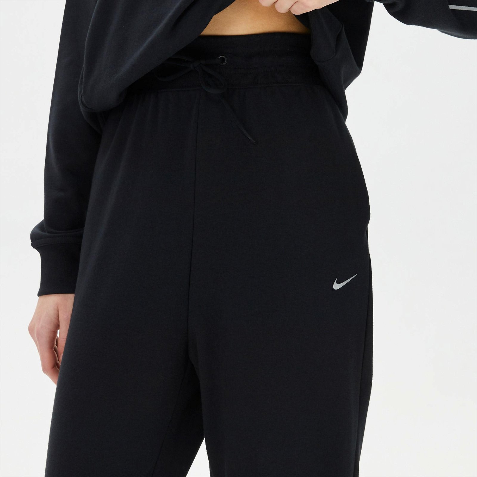 Nike Dri-FIT One Kadın Siyah Eşofman Altı