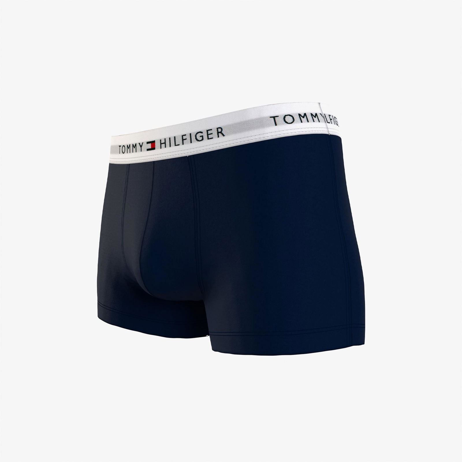 Tommy Hilfiger 3'lü Trunk Erkek Mavi Boxer