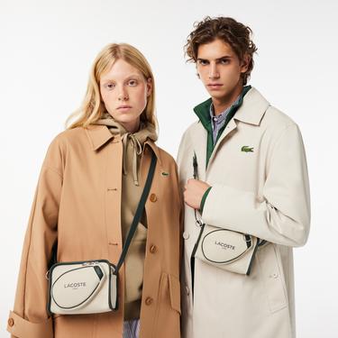  Lacoste Heritage Unisex Krem Postacı Çantası