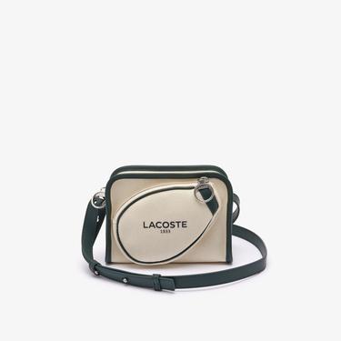  Lacoste Heritage Unisex Krem Postacı Çantası