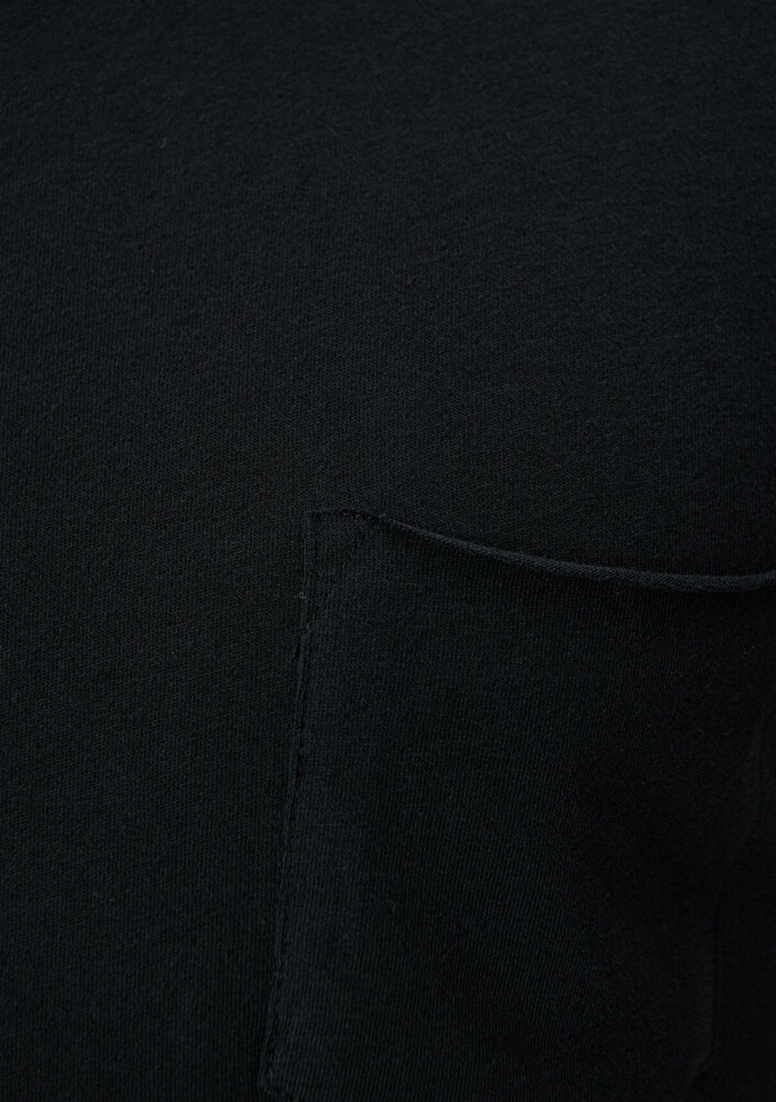 Mavi Siyah Basic Tişört Fitted / Vücuda Oturan Kesim 062772-26341