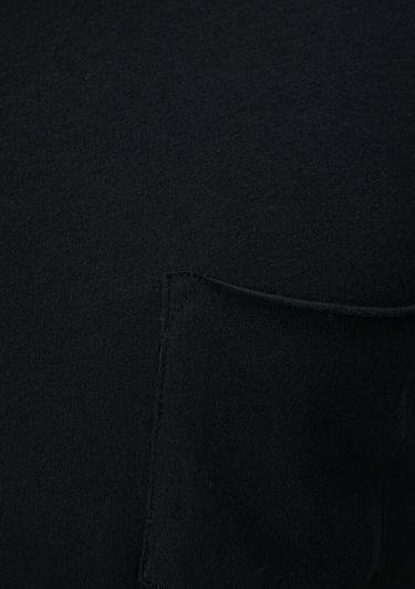 Mavi Siyah Basic Tişört Fitted / Vücuda Oturan Kesim 062772-26341