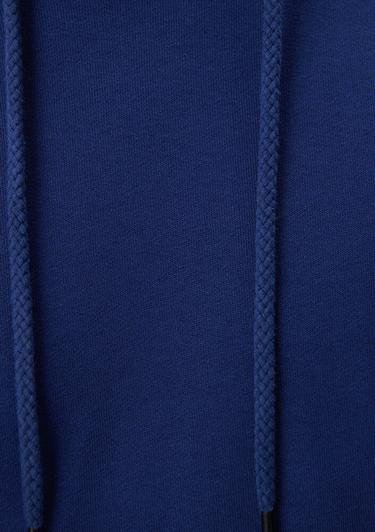 Mavi Kapüşonlu Mavi Basic Sweatshirt 0610062-70722