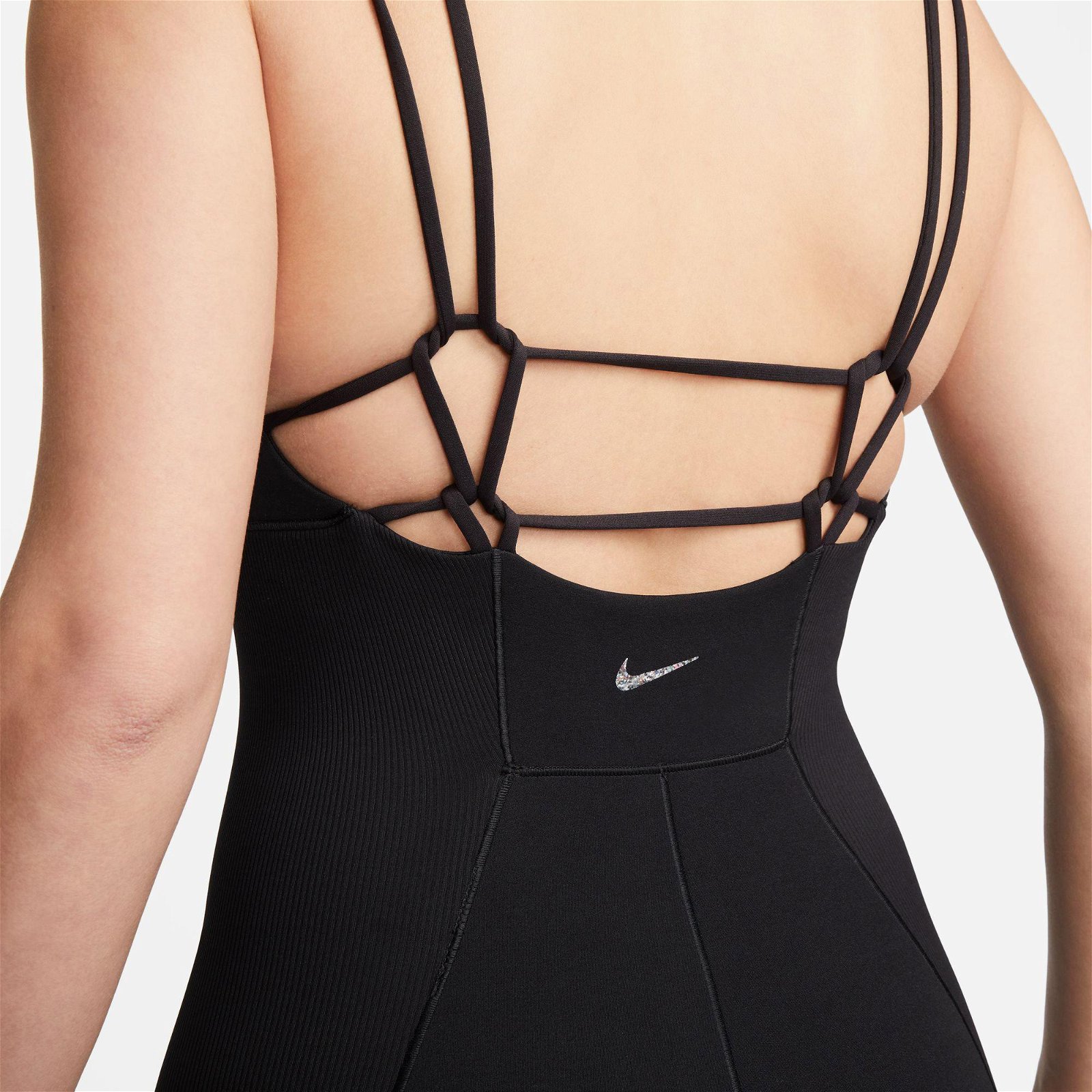 Nike Yoga Dri-Fit Luxe 5 İnç Jumpsuit Kadın Siyah Tulum