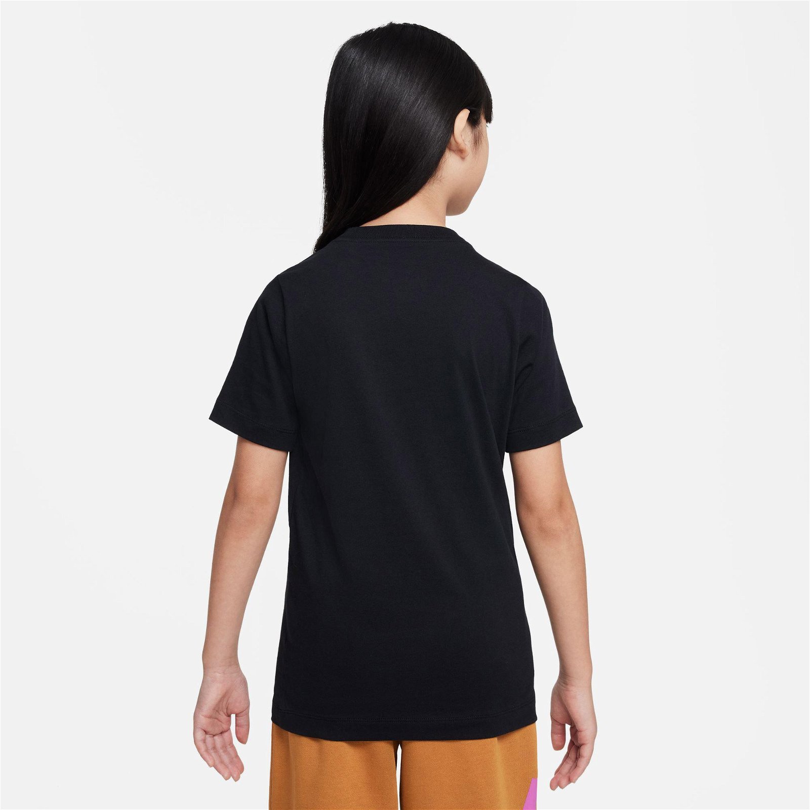 Nike Sportswear Seasonal Futura Çocuk Siyah T-Shirt