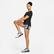 Nike One Dri-Fit Breathe Top Kadın Mor T-Shirt