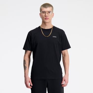  New Balance Essentials Winter Unisex Siyah T-Shirt