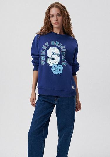  Mavi Mavi X Smiley Originals Lacivert Sweatshirt 1S10039-70722