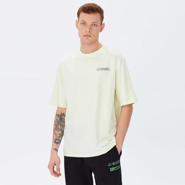  Les Benjamins 002 Unisex Yeşil Oversized T-Shirt
