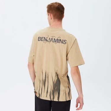  Les Benjamins Relaxed 012 Unisex Kahverengi T-Shirt