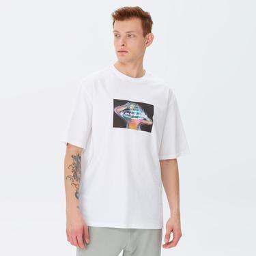  Les Benjamins 008 Unisex Beyaz Oversized T-Shirt