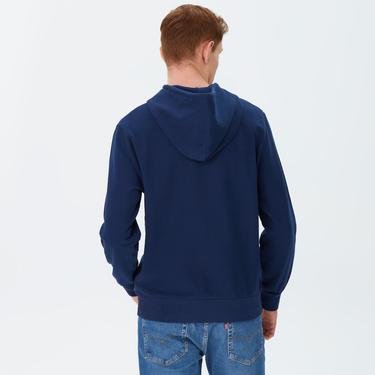  Levi's Graphic Pullover Erkek Mavi Sweatshirt