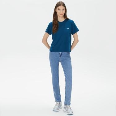  Levi's Classic Fit Gibralter Sea Kadın Mavi T-Shirt