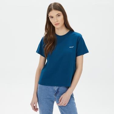  Levi's Classic Fit Gibralter Sea Kadın Mavi T-Shirt