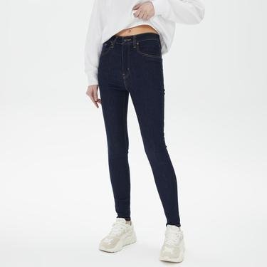  Levi's Mile High Super Skinny Top Shelf Kadın Lacivert Jean