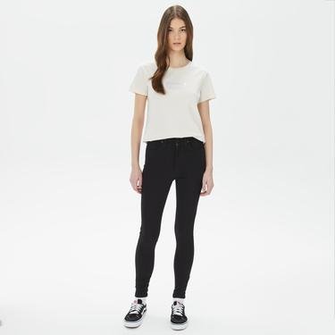  Levi's Mile High Super Skinny Top Shelf Kadın Siyah Jean