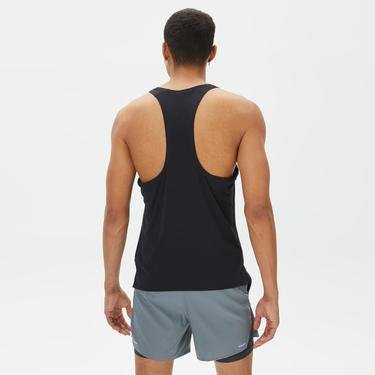  Nike Dri-FIT Fast Singlet Erkek Siyah Kolsuz T-Shirt
