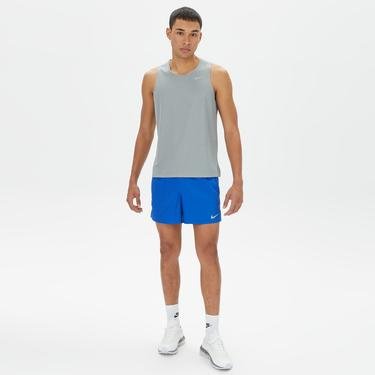  Nike Dri-FIT Miler Tank Erkek Gri Kolsuz T-Shirt