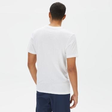  Nike Dri-FIT Slub Erkek Beyaz T-Shirt