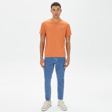  Calvin Klein Jeans 2 Pack Monologo Erkek Turuncu T-Shirt