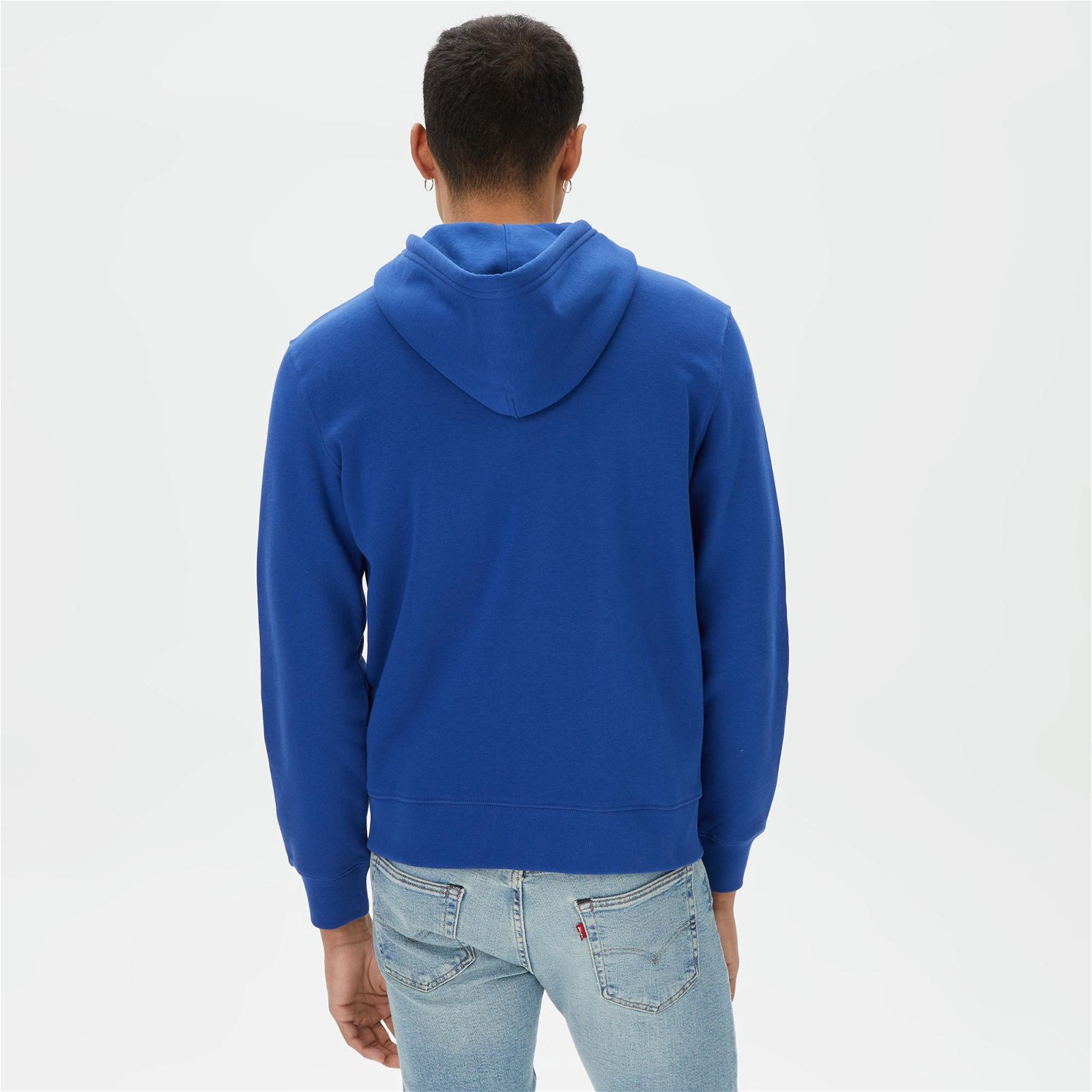 Levi's Core Zip Up Erkek Mavi Sweatshirt