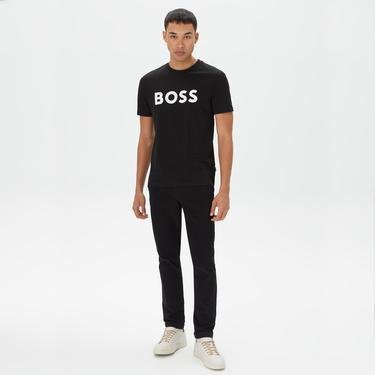  Boss Tiburt Erkek Siyah T-Shirt