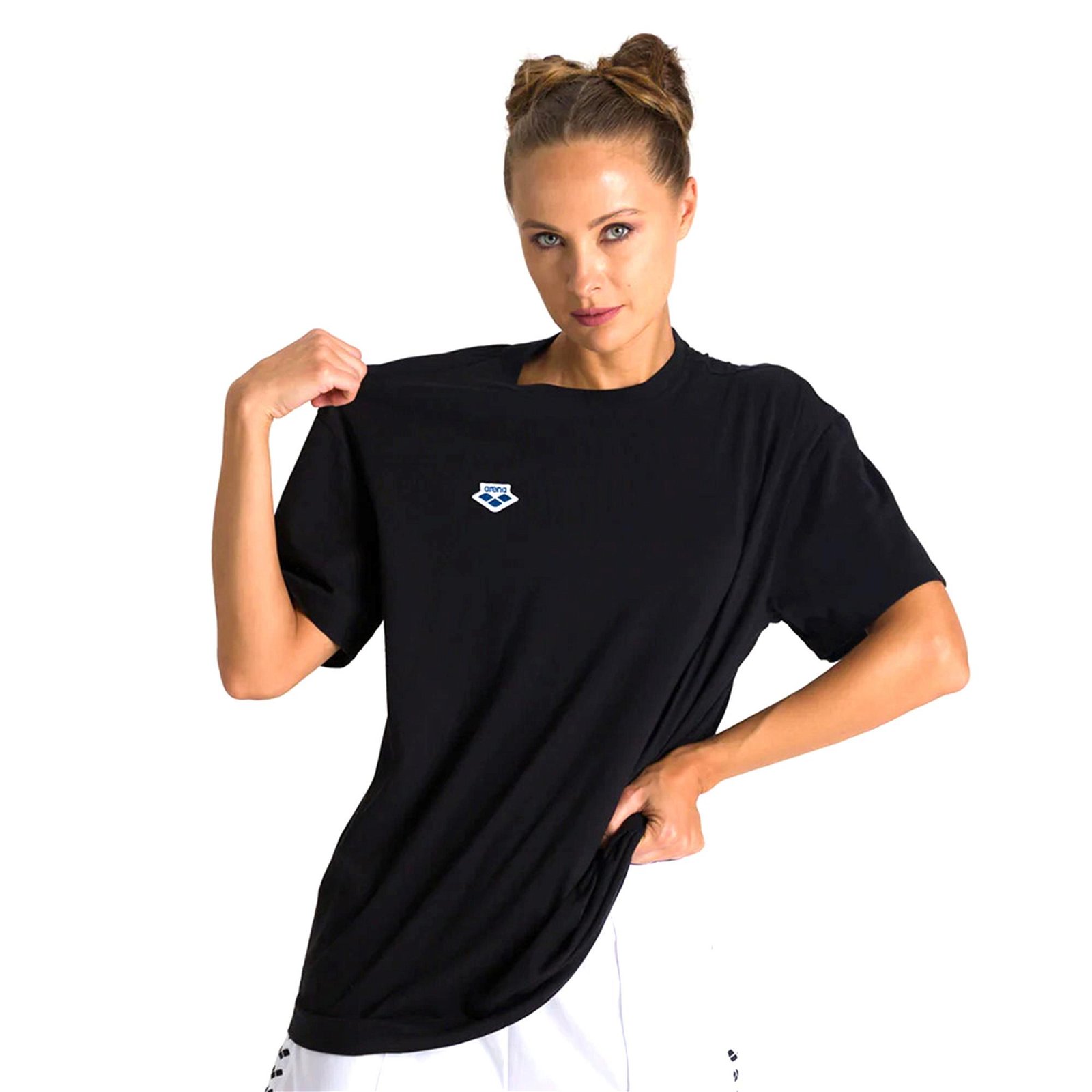 Arn Kadın Siyah Günlük Stil T-Shirt 003073500