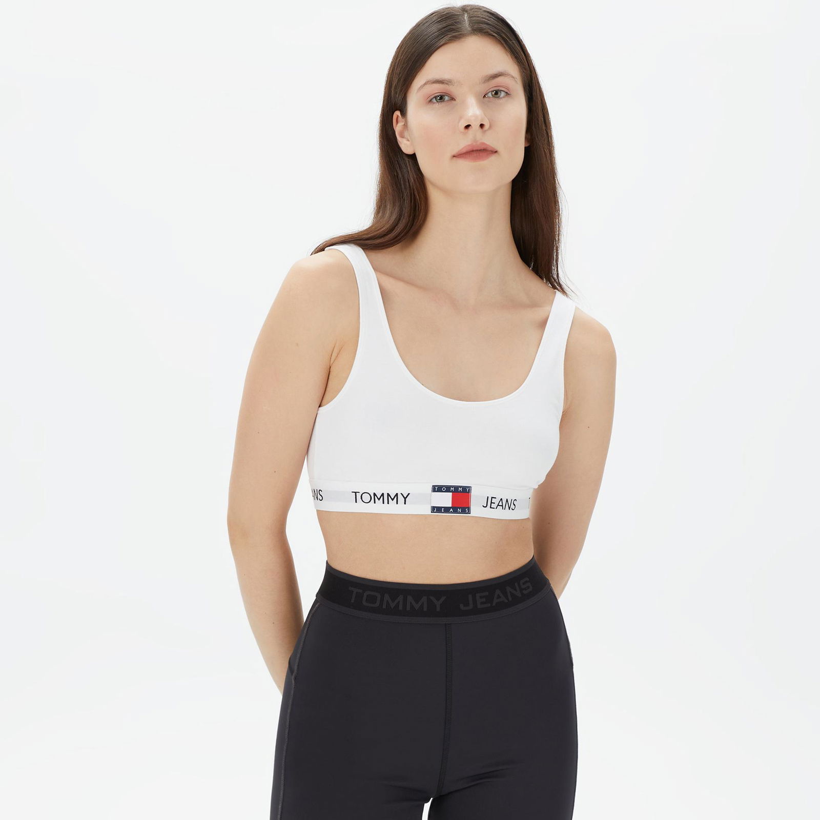 Tommy Jeans Unlined Kadın Beyaz Bra