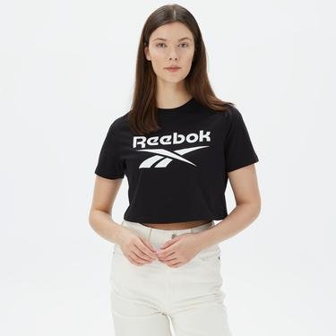  Reebok Identity Big Logo Kadın Siyah Kısa Kollu T-Shirt