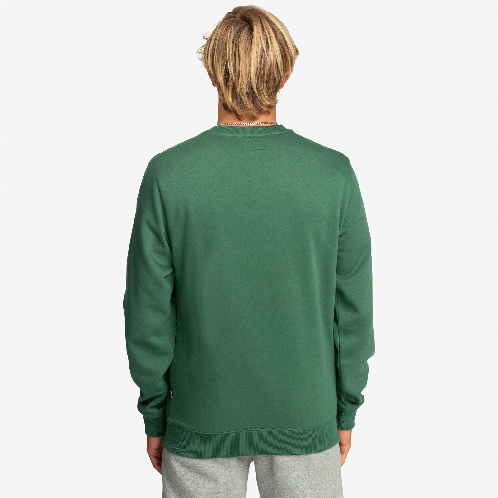 Billabong Boundary Zip Lite Erkek Yeşil Sweatshirt