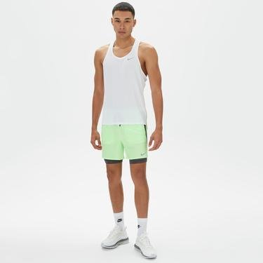  Nike Dri-FIT Stride 13 cm Erkek Yeşil Şort