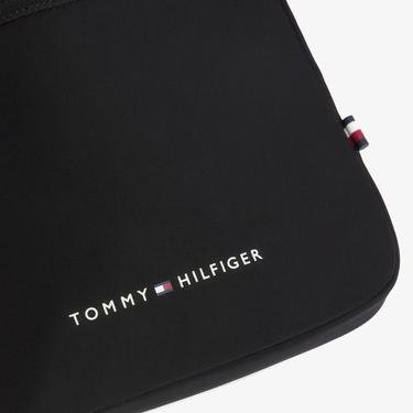  Tommy Hilfiger Skyline Mini Crossover Erkek Siyah Omuz Çantası
