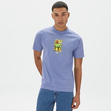  HUF Sad Android Kısa Kollu Erkek Mor T-Shirt