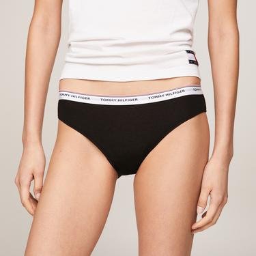  Tommy Hilfiger 3'lü Bikini Kadın Bej Külot