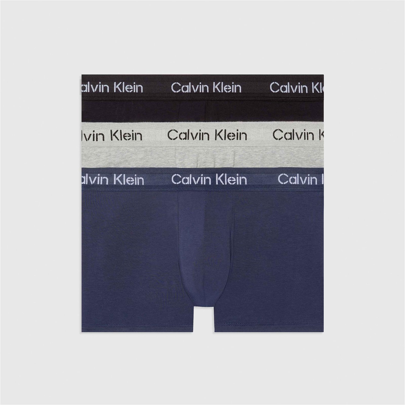 Calvin Klein Trunk 3'lü Erkek Renkli Boxer