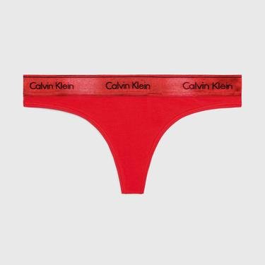  Calvin Klein Kadın Kırmızı Külot