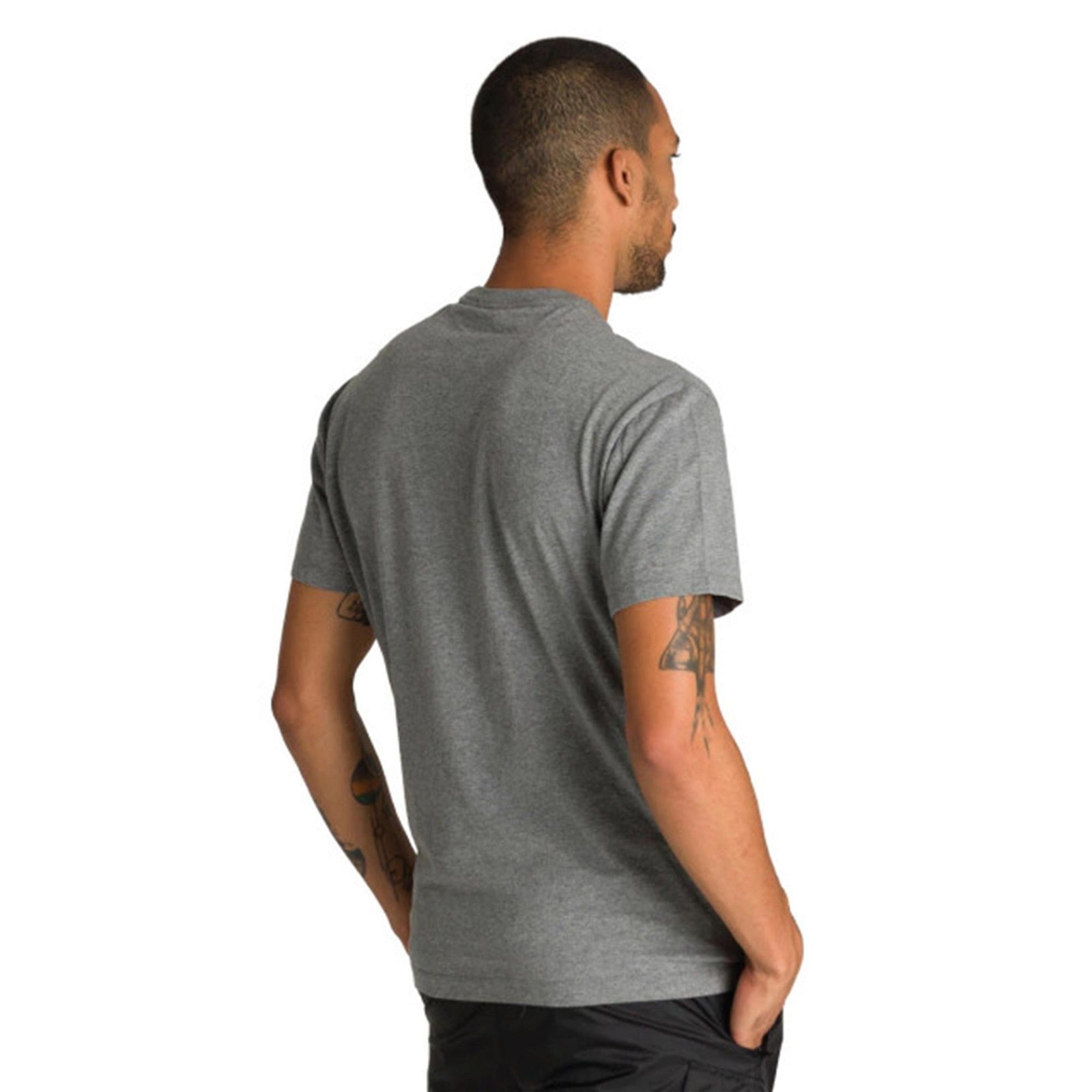 Uni Unisex Gri Günlük Stil T-Shirt 003073521
