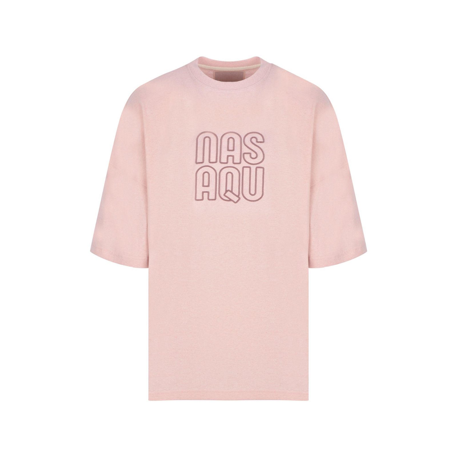 Nasaqu Unisex Oversize Pudra T-Shirt