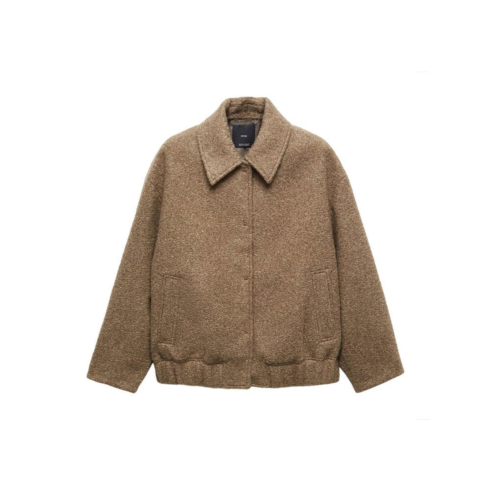 Mango Kadın Oversize Bomber Ceket Haki