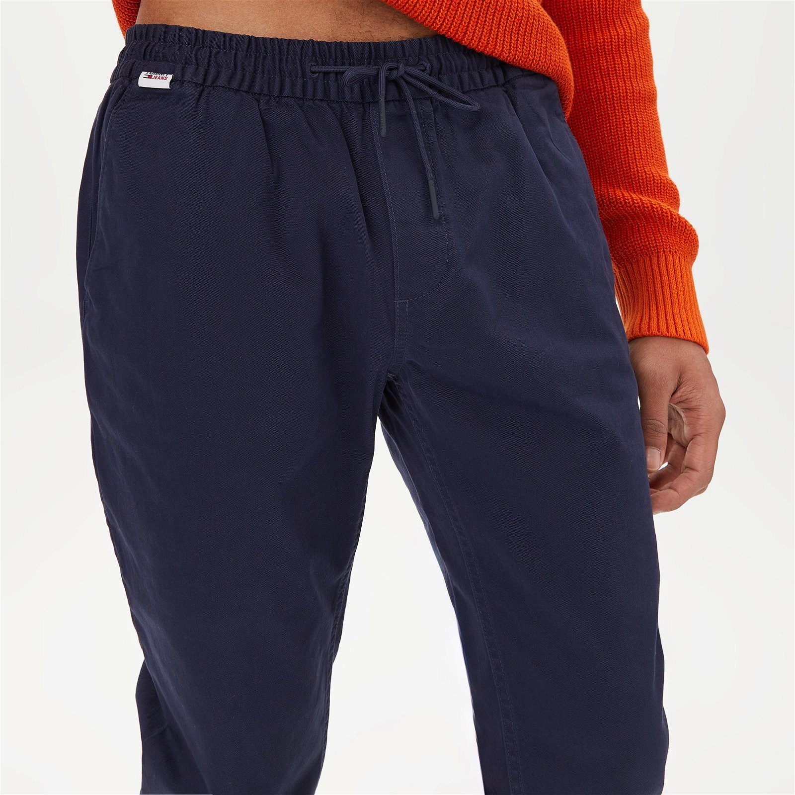 Tommy Jeans Scanton Soft Touch Jogger Erkek Mavi Pantolon