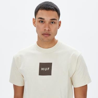  HUF Set Box Kısa Kollu Erkek Krem T-Shirt