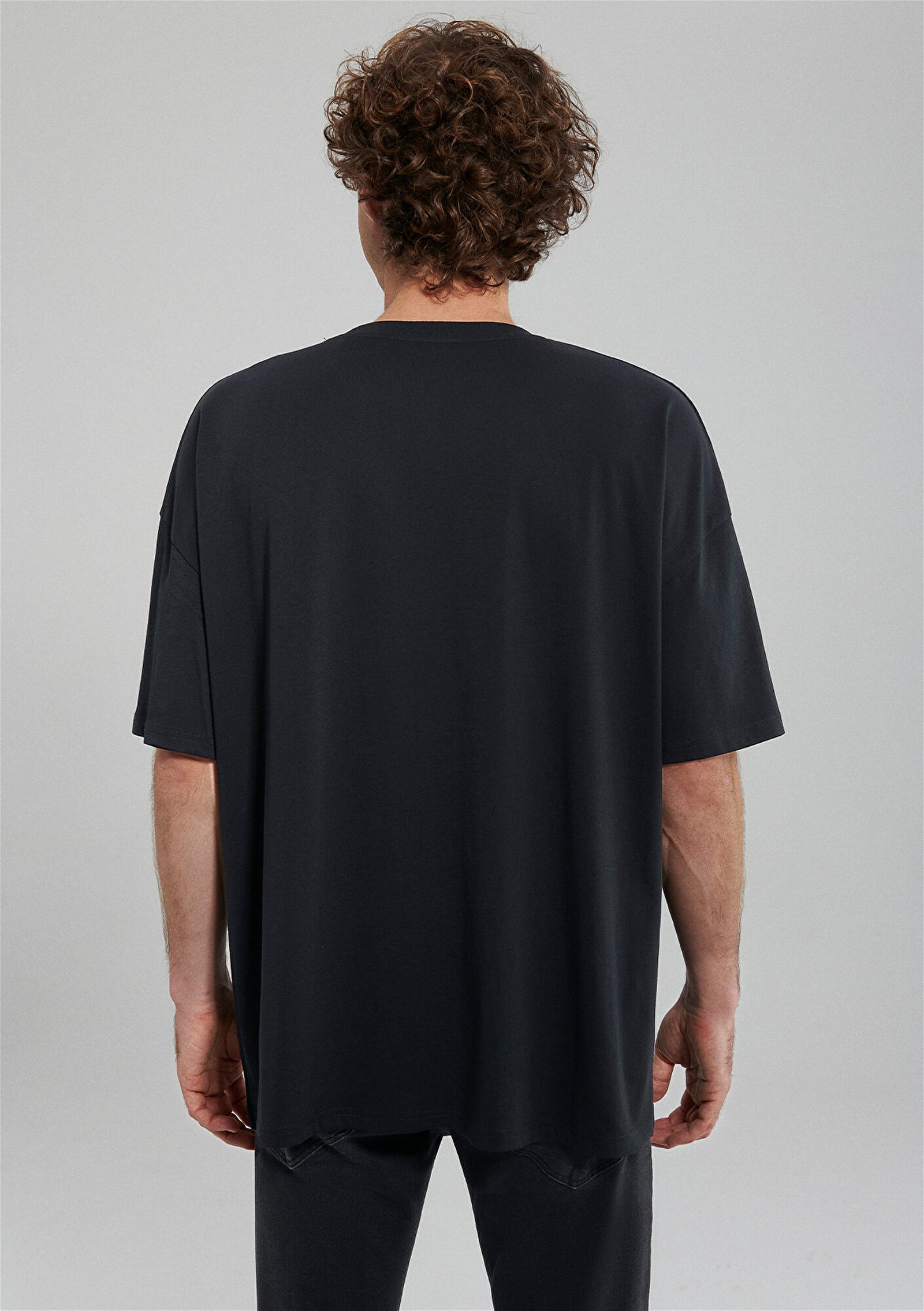 Mavi 2li Oversize Siyah Basic Tişört Seti Oversize / Geniş Kesim 0612162-900
