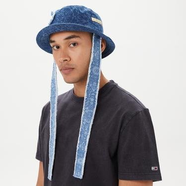  Les Benjamins Bucket Hat 002 Unisex Mavi Şapka