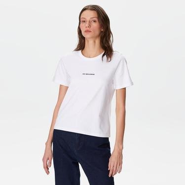  Les Benjamins Regular 402 Unisex Beyaz T-Shirt
