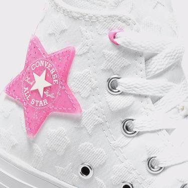  Converse Chuck Taylor All Star Sparkle Çocuk Beyaz Sneaker