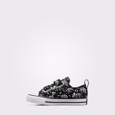  Converse Chuck Taylor All Star Easy-On Dinos Çocuk Siyah Sneaker