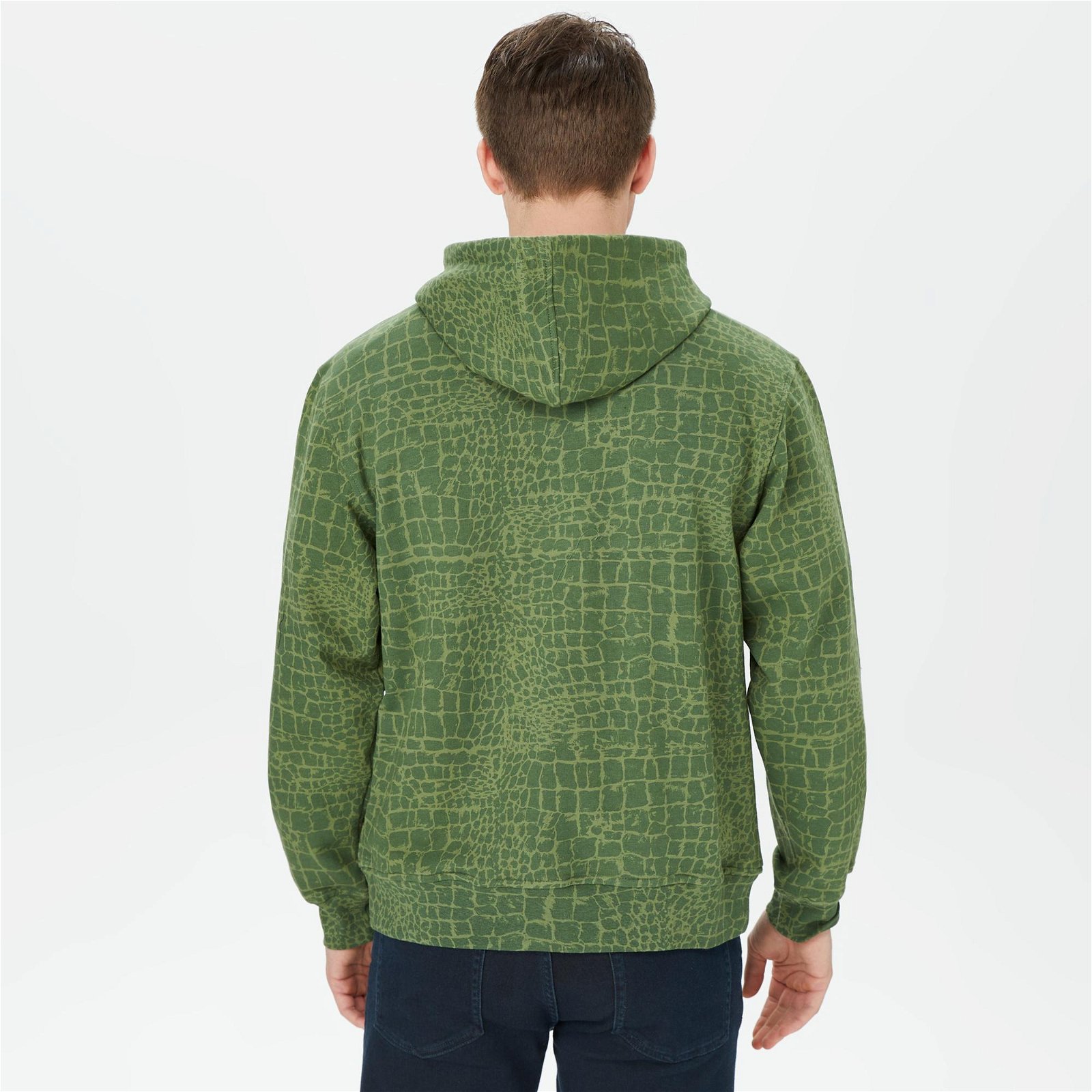 The Hundreds Croc Pullover Erkek Yeşil Sweatshirt