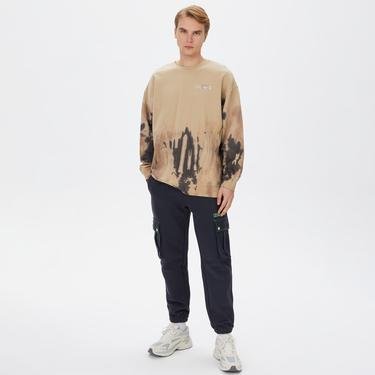 Les Benjamins 001 Unisex Kahverengi Oversized Sweatshirt