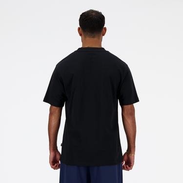  New Balance Athletics Models Never Age Relaxed Erkek Siyah T-Shirt